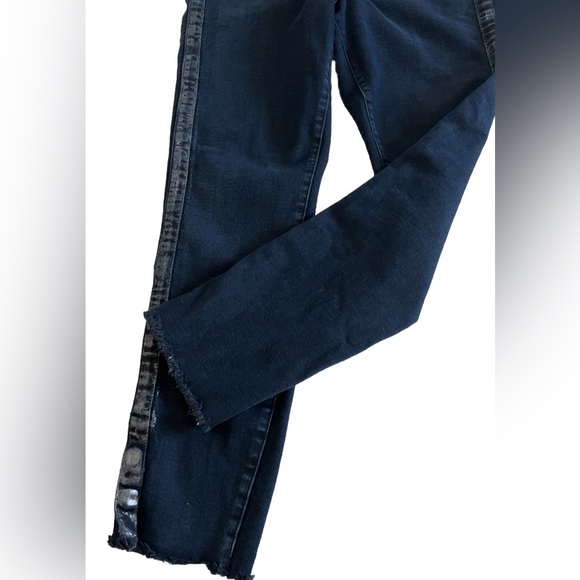 DL1961 FARROW ANKLE InstaSculpt High Rise Dark Wash Roosevelt Jeans Sz 31  32x29 - Picture 4 of 11